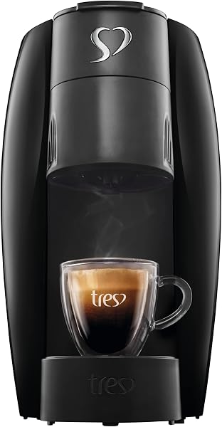 3 Corações TRES Cafeteira Espresso e Multibebida LOV Preta - 127V