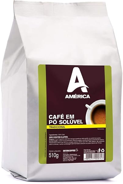 America Cafe Em Po Soluvel 510g