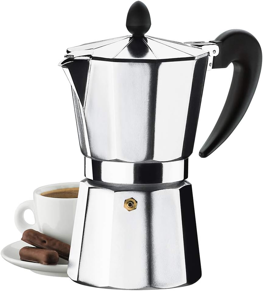 Brinox Cafeteira Aluminio 6 Xicara 300ml Verona