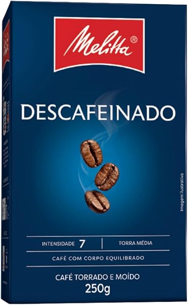 Café Descafeinado Melitta Vácuo 250g