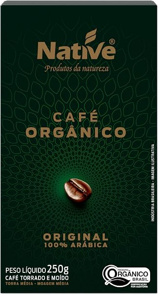 Café Orgânico Torrado e Moído Original Native