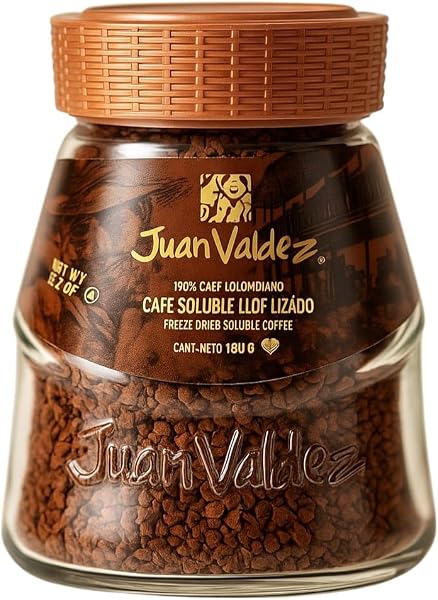 Cafe Soluvel Liofilizado em Vidro Juan Valdez 95g - Classico