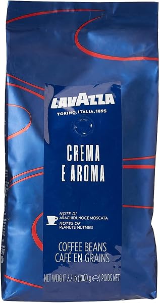 Café Torrado em Grãos Crema e Aroma Lavazza Importado 1kg