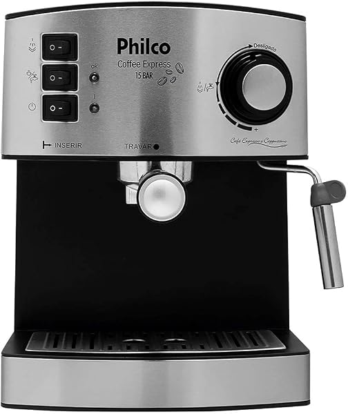 Cafeteira Coffe Express 15 Bar 2 Xícaras Preta 127V Philco