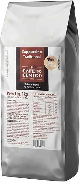 Cappuccino Tradicional Sem Canela Café do Centro 1kg