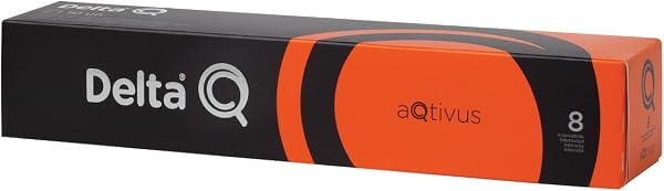 Capsulas de Cafe Aqtivus Delta Q Compativel com Delta Q Contem 10 Capsulas