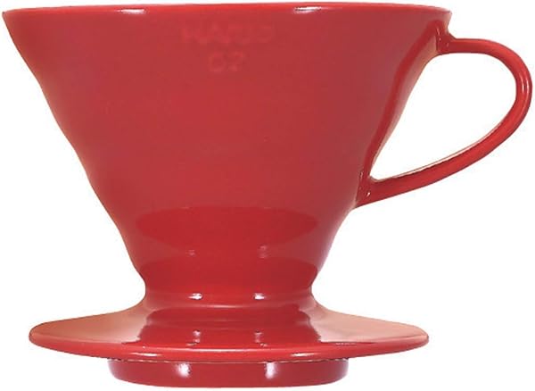 Coador de Café HARIO Vermelho Até 4 Xícaras
