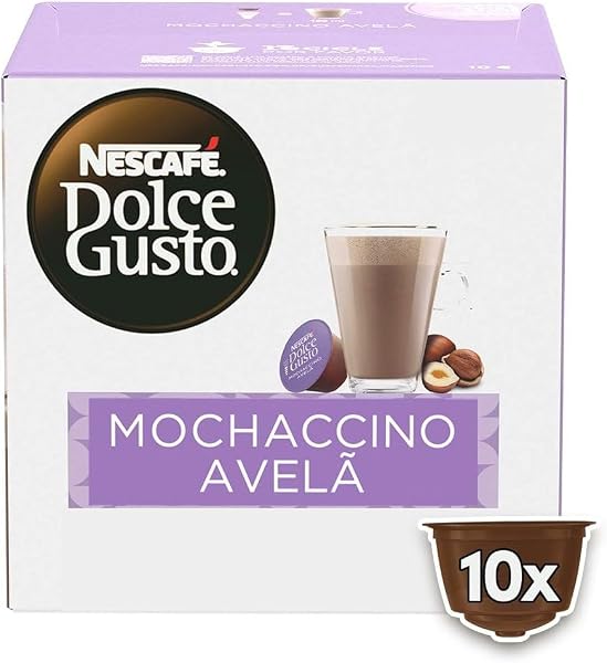 Dolce Mochaccino Em Capsula Avela Nescafe Caixa 170G 10 Unidades