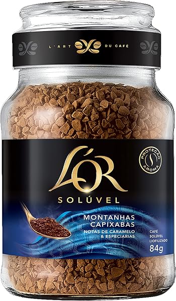 L'or Cafe Soluvel Origens Montanhas Capixabas Vidro 84g