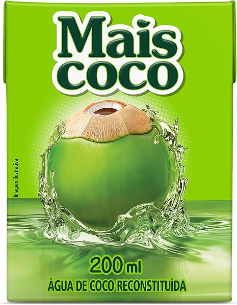 Mais Coco Água De Coco 200Ml