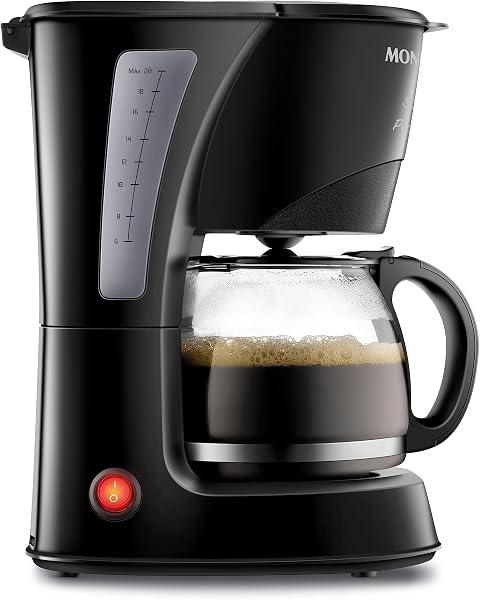 MONDIAL Cafeteira Elétrica Pratic 20X, 127V, 600W, Preto - CN-01-20X