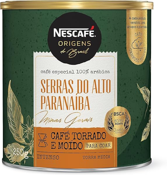 Nescafé Café Torrado e Moído Origens Serras do Alto Paranaíba 250g