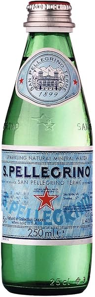 S. Pellegrino Água Importada San Pellegrino Com Gás 250ml Vidro