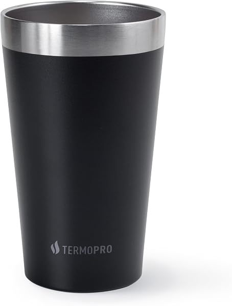 TERMOPRO Copo Termico para Cerveja 473ml Preto